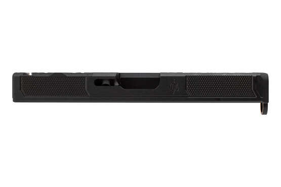 Alpha Shooting Sports Executive carry Version 5 Optics Cut Slide for GLOCK 20 G3 features a channel liner